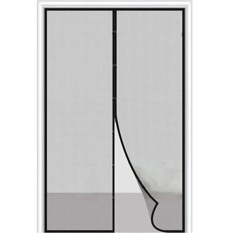 Moustiquaire magnétique pour porte, idéale pour laisser entrer l'air frais tout en empêchant les insectes de pénétrer dans la maison. Facile à installer, cette moustiquaire pratique offre une solution efficace pour préserver votre confort intérieur tout en profitant de la ventilation naturelle. Design moderne et fonctionnel pour s'adapter à différentes décorations. Solution pratique et esthétique pour les mois d'été.