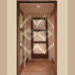 Rideau décoratif pour porte, composé de fines lanières verticales en teintes naturelles. Ce rideau élégant offre une séparation subtile entre les espaces tout en ajoutant une touche décorative. Parfait pour les intérieurs chaleureux et accueillants, il convient idéalement aux cuisines, salons ou entrées pour une ambiance conviviale et chic.